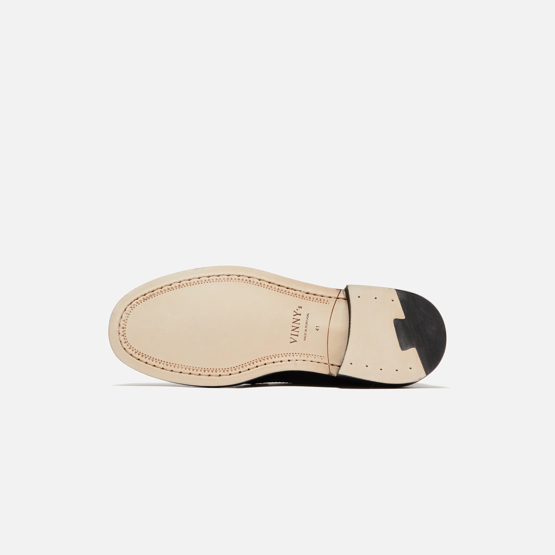 (RTV) VINNY's Yardee Mocassin Loafer - Polido Leather Black
