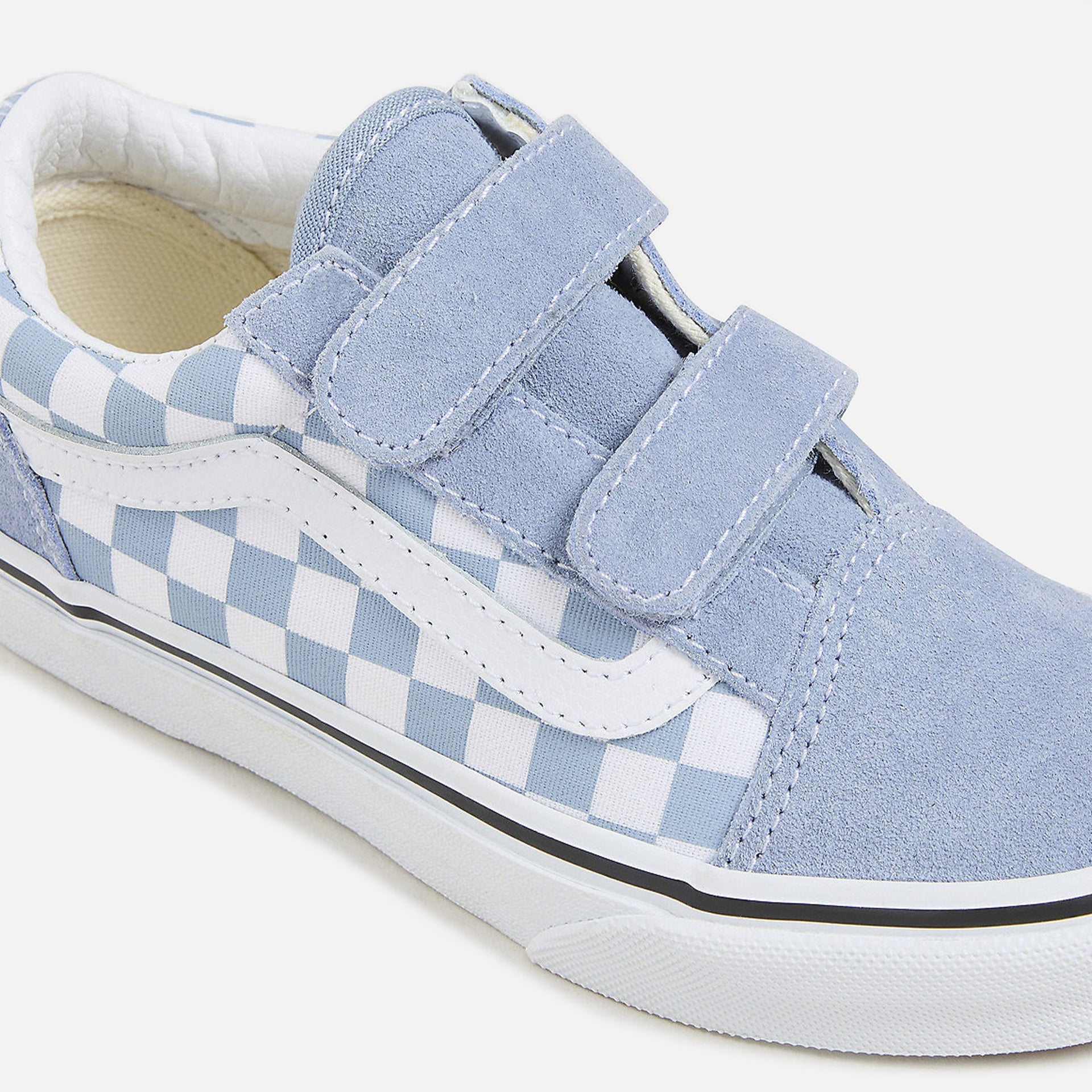 Vans Pre-School Old Skool Color Theory Checkerboard - Dusty Blue