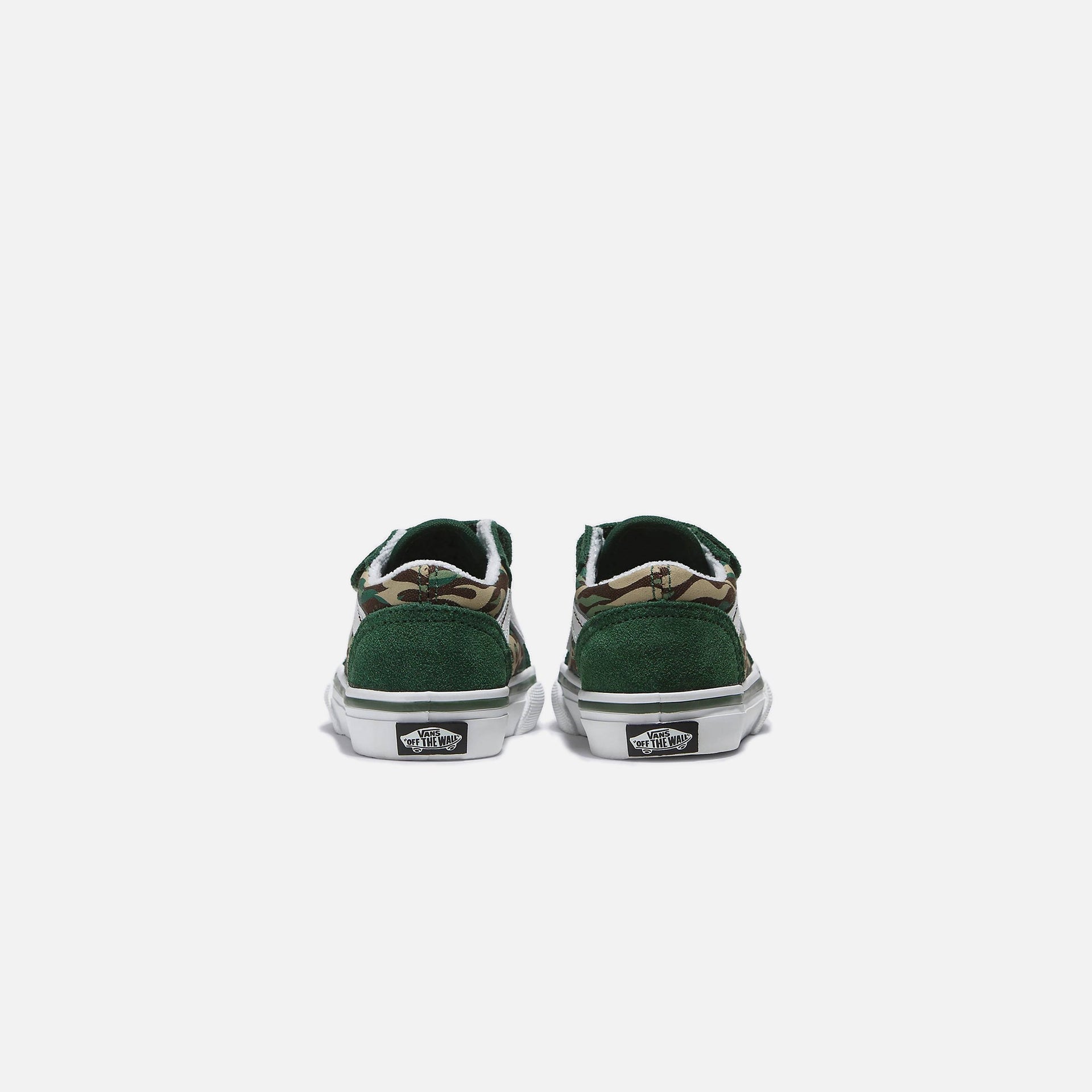 Vans Toddler Old Skool V - Green / Multi