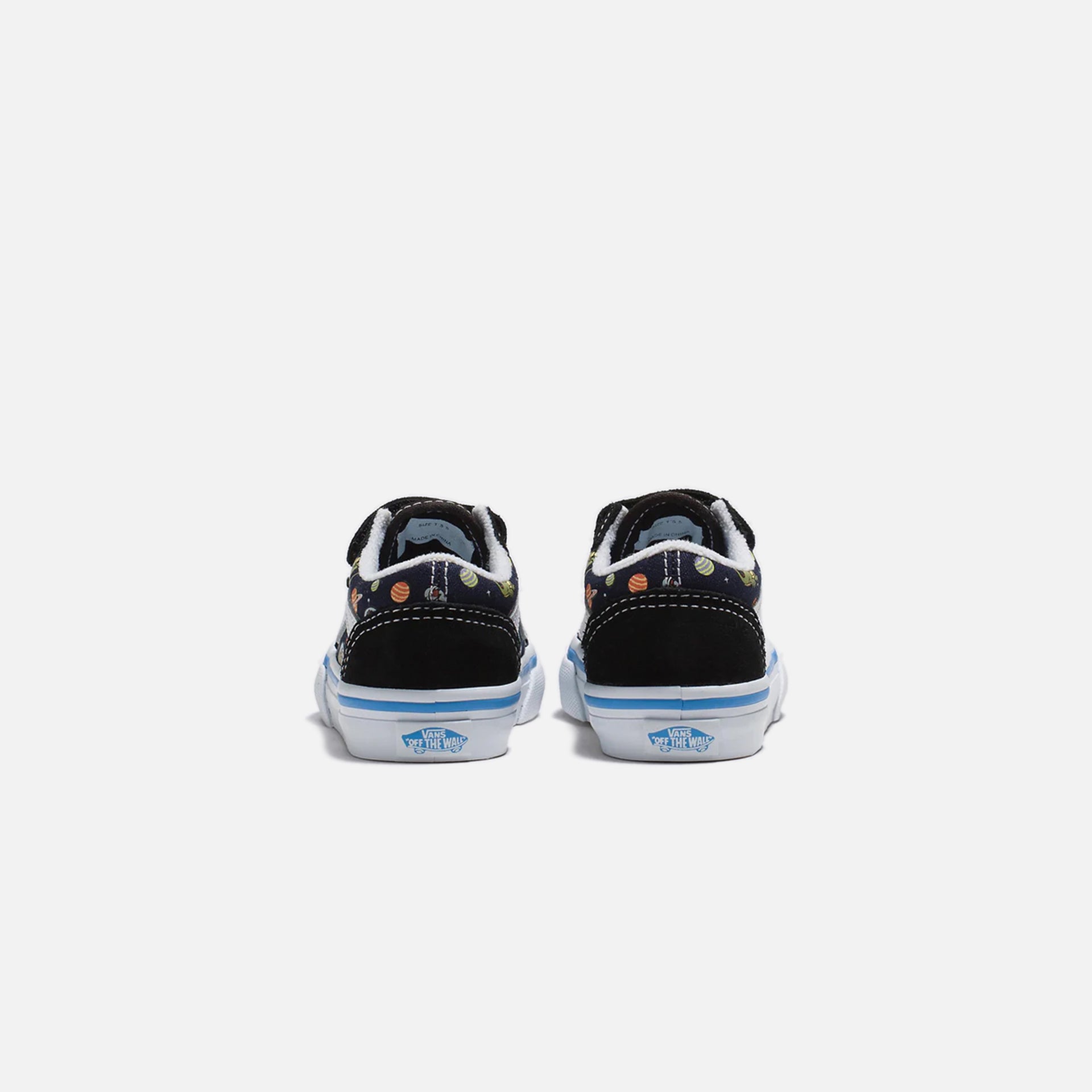 Vans TD Old Skool V Glow Cosmic Zoo - Black / Blue