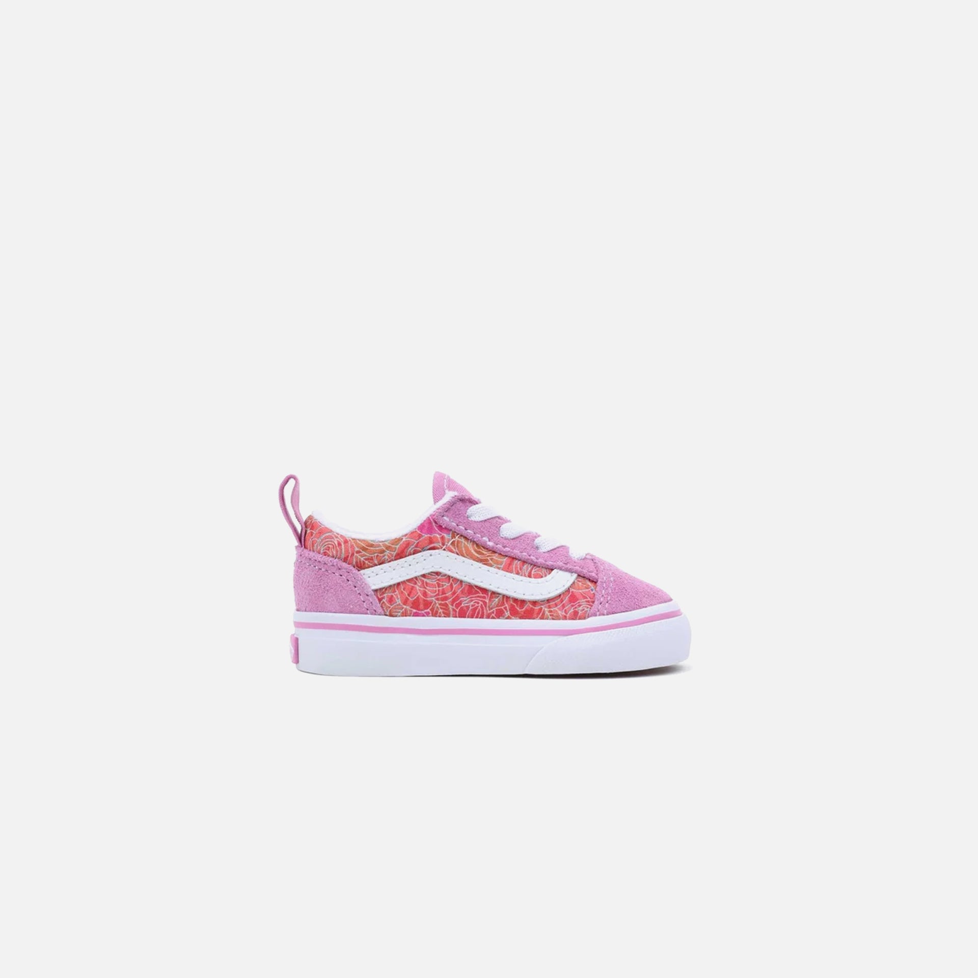 Vans Toddler Old Skool Elastic Lace - Rose Camo / Pink Floral