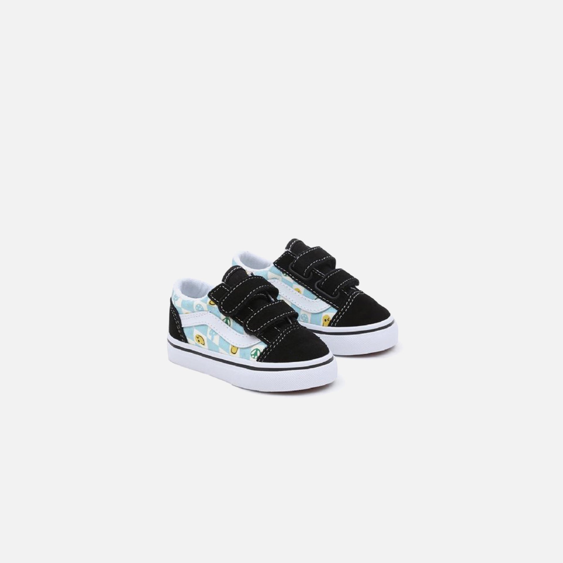 Vans Toddler Old Skool V - Melted Check Black / Multi