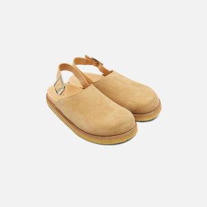 VINNY's Strapped Mule - Sand Suede
