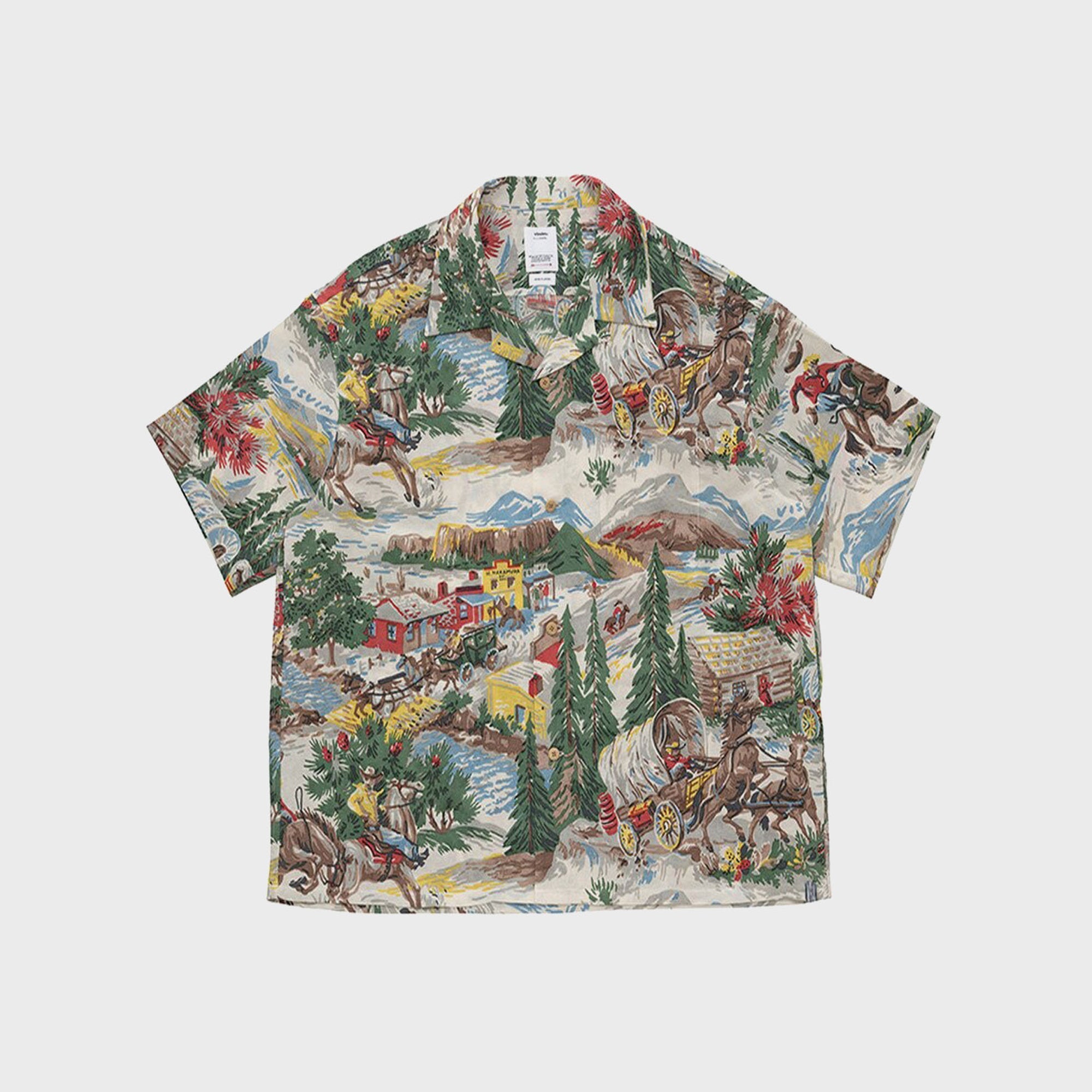 Visvim Crosby Washi Chirimen Shirt - Ivory – Kith Europe