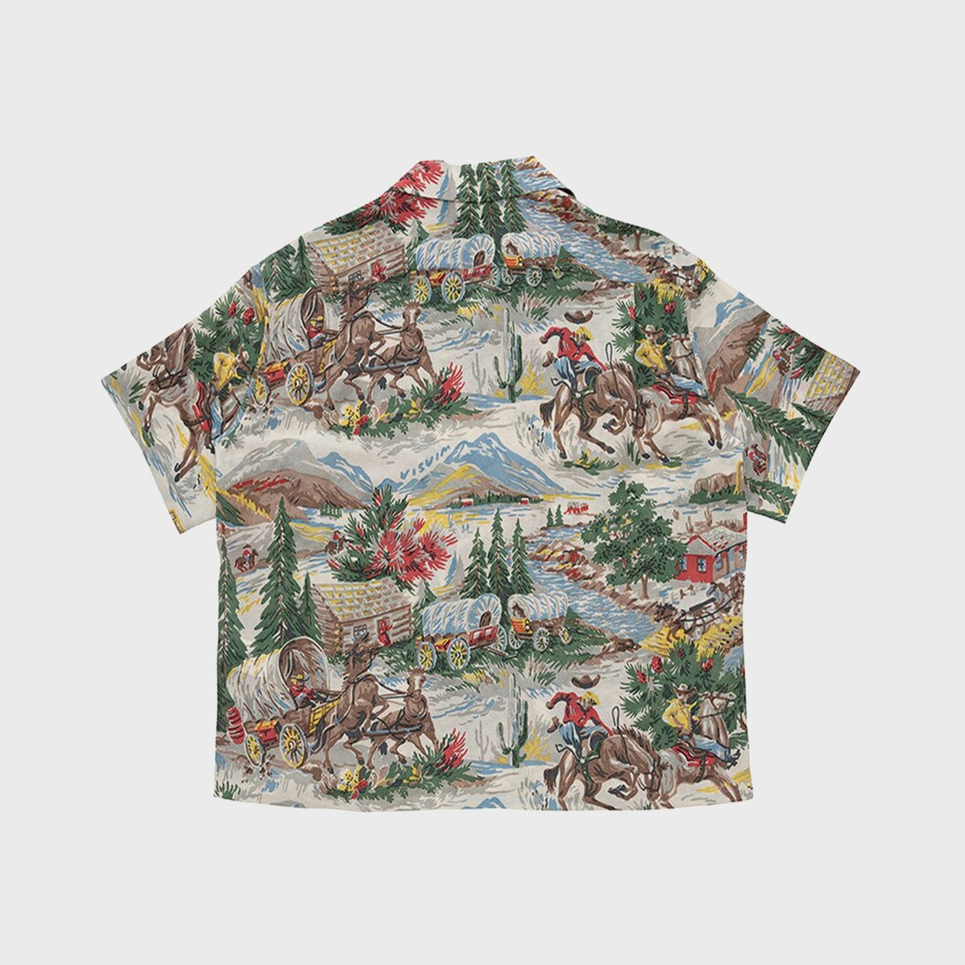 Visvim Crosby Washi Chirimen Shirt - Ivory