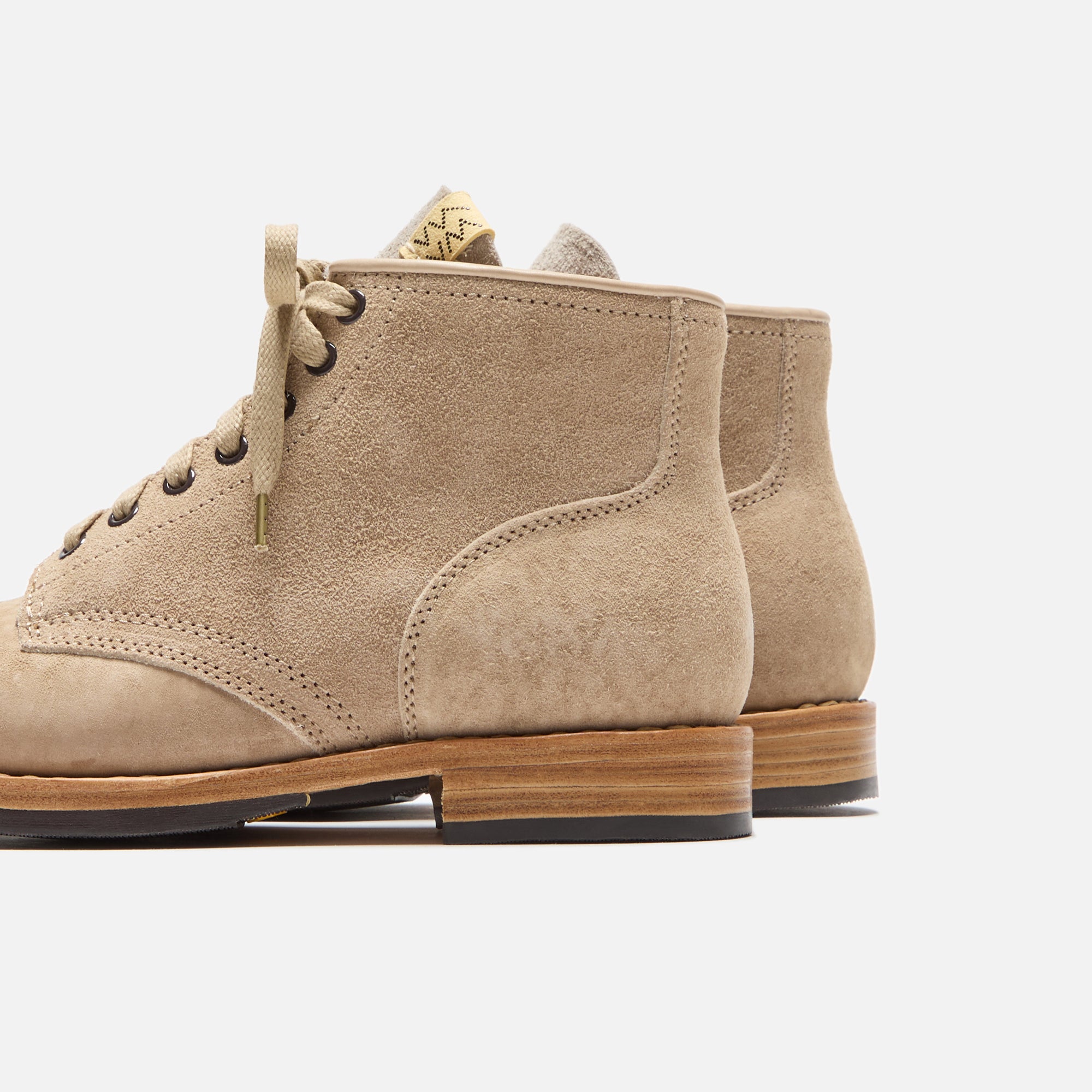 Visvim Brigadier Boots - Folk Sand – Kith Europe