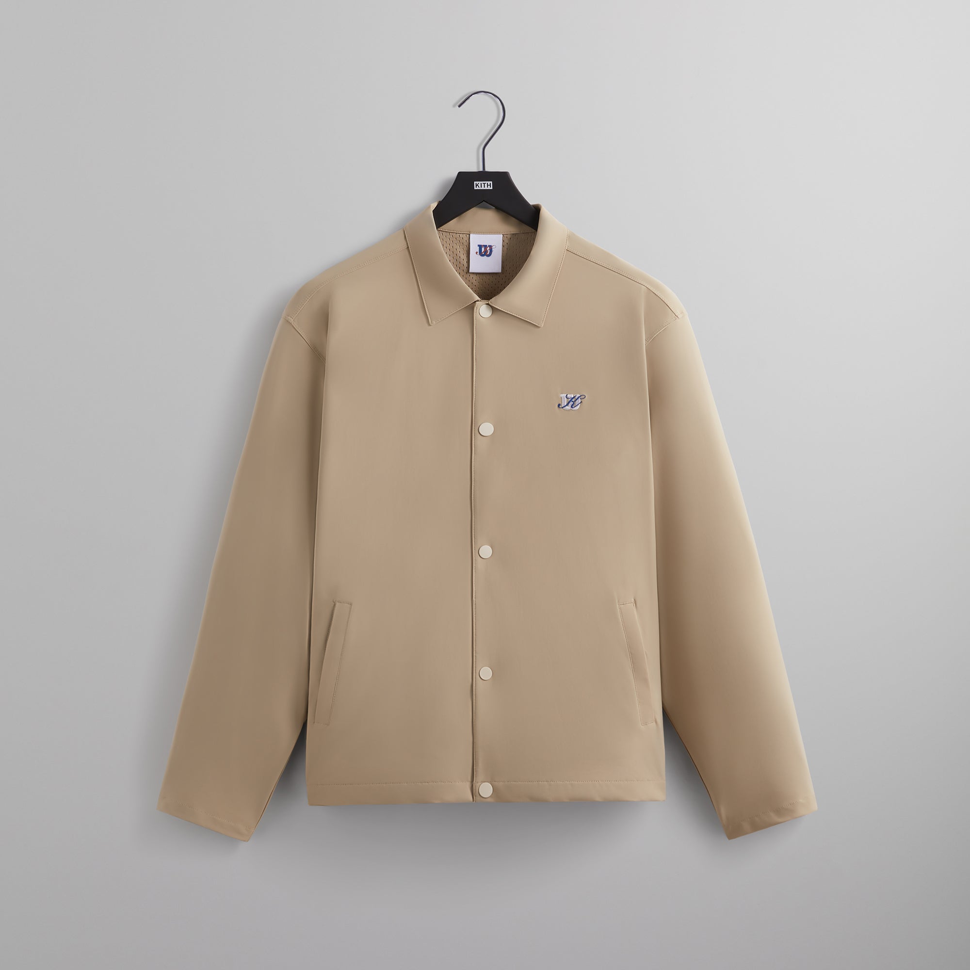 Kith for Wilson Midway Coaches Jacket - Seedpearl – Kith Europe
