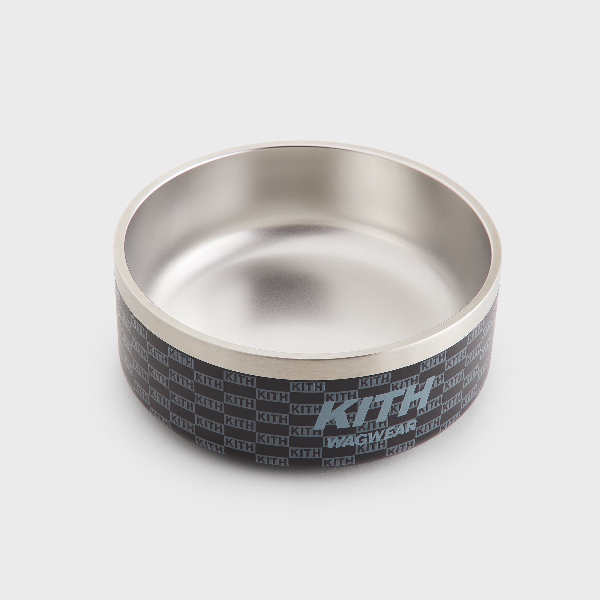 Kith for wagwear Metal Dog Bowl - Black – Kith Europe