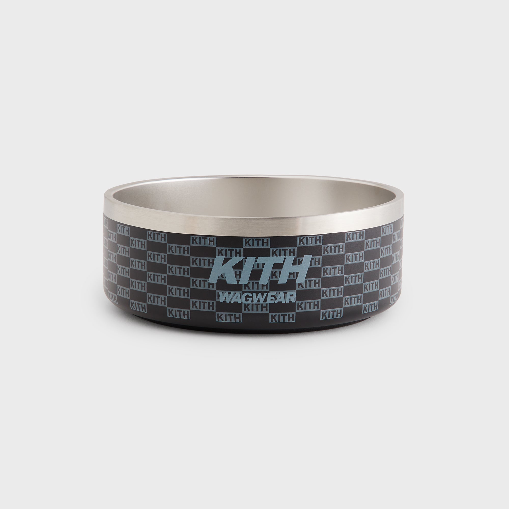 食器・餌やり・水やり用品 Kith for wagwear l Dog Bowl Kith for wagwear Metal Dog Bowl - Black – Kith Europe