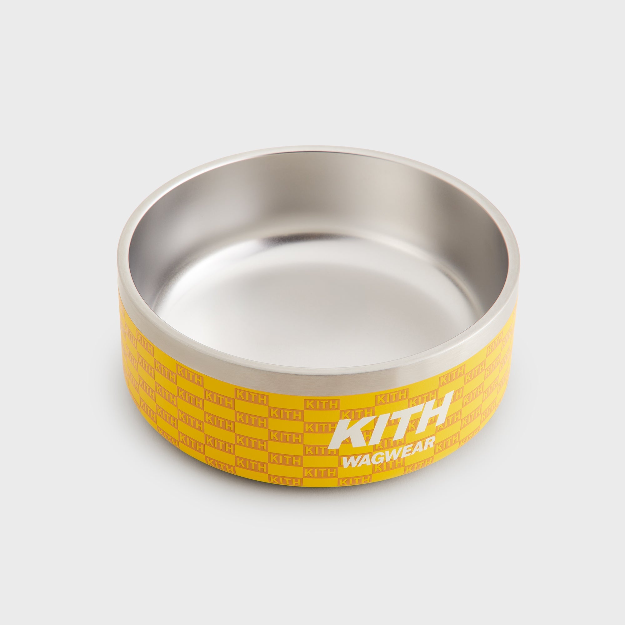 Kith for wagwear Metal Dog Bowl - Yellow – Kith Europe