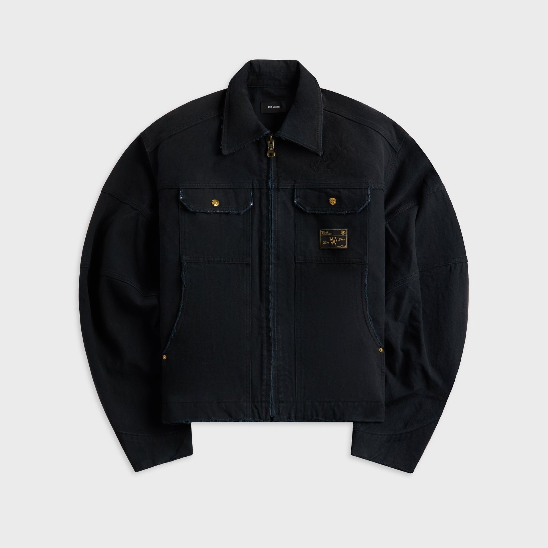 Willy Chavarria Stotckton Work Jacket - Black