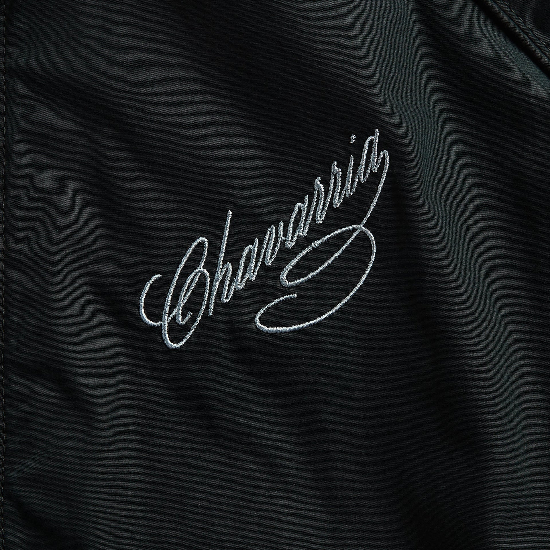 Willy Chavarria Maxfield Ruff Rider Track Jacket - Black
