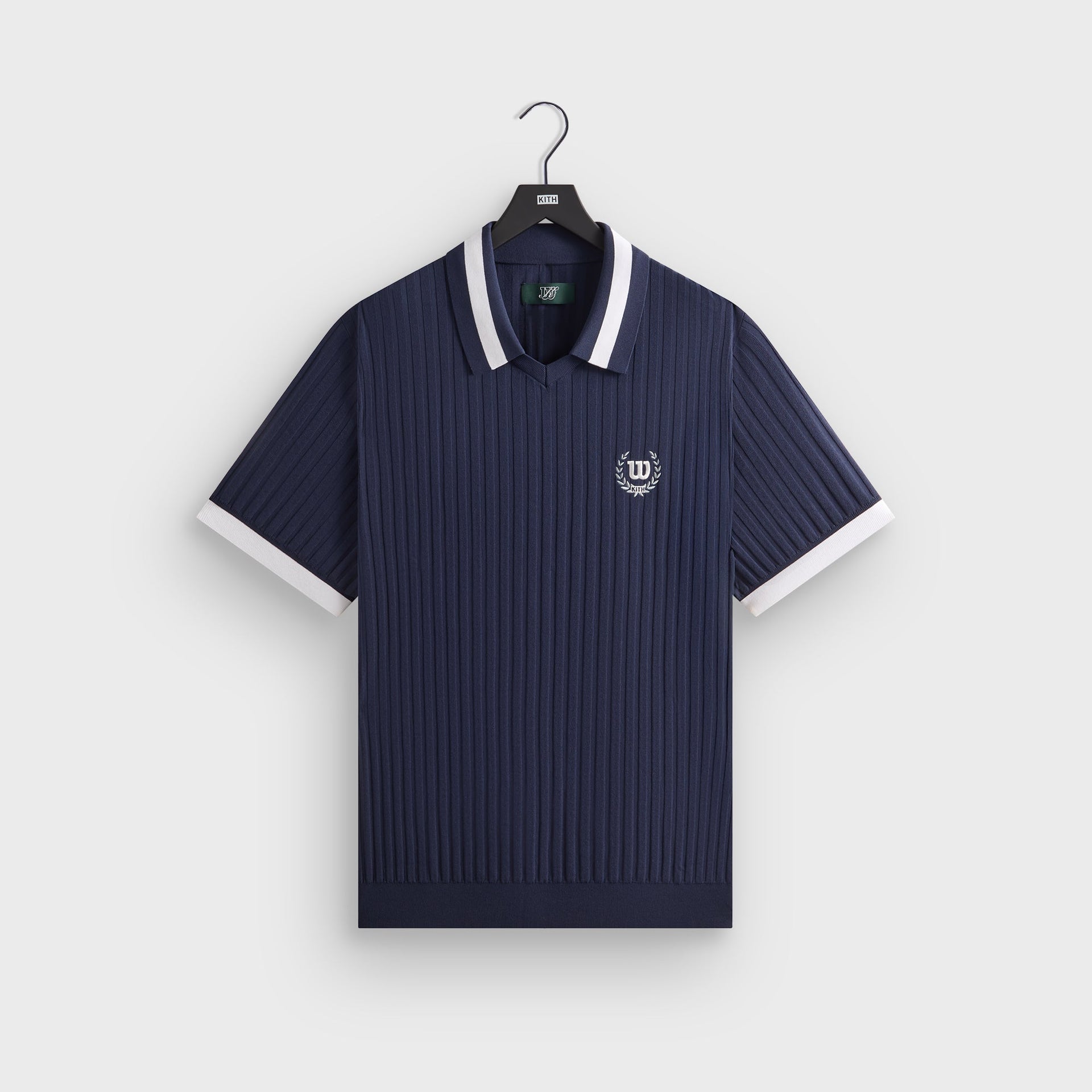 Kith for Wilson V-Neck Polo - Nocturnal PH