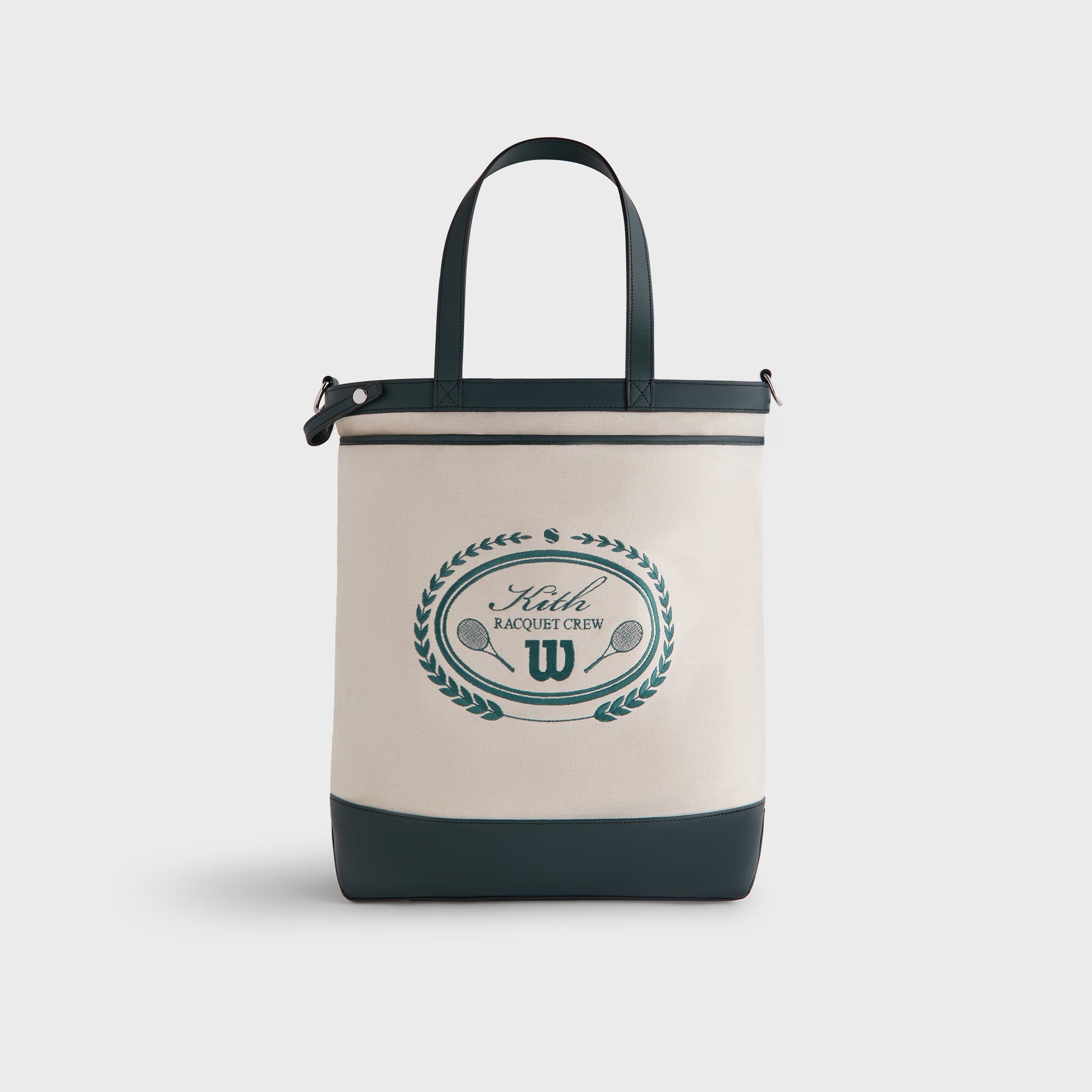 KITH トートバッグ Kith for Wilson Do All Leather Trimmed Canvas Tote - Stadium