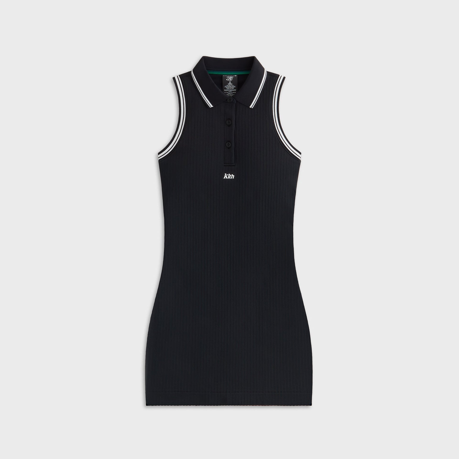 Kith Women for Wilson Seamless Polo Dress - Black PH