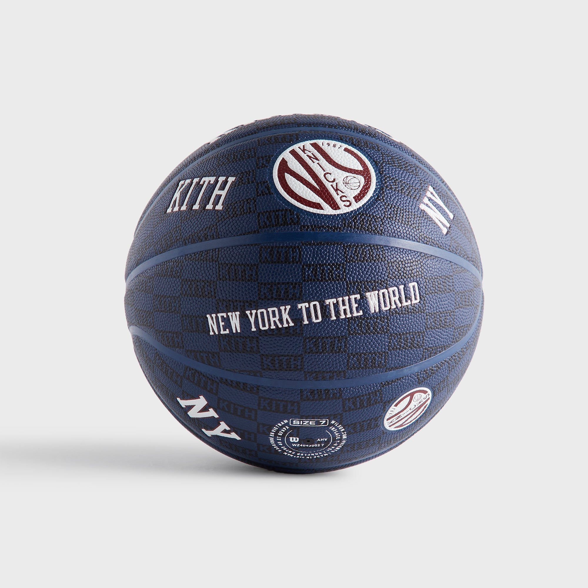Kith & Wilson for the New York Knicks Basketball - Navy – Kith Europe