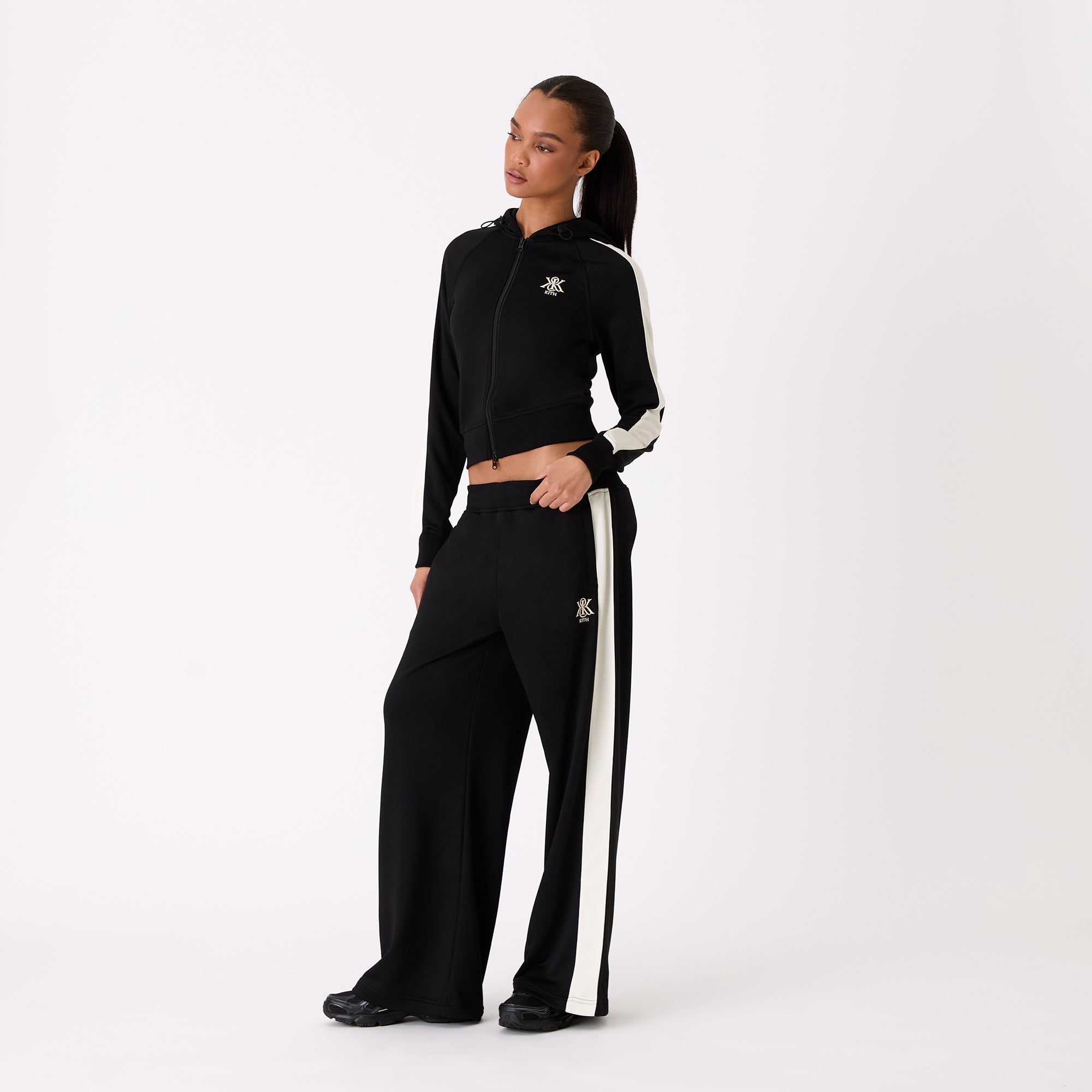Kith Arbor Track Pants ブラック　25ss 美品 KHW060424-001-Front.jpg?v=
