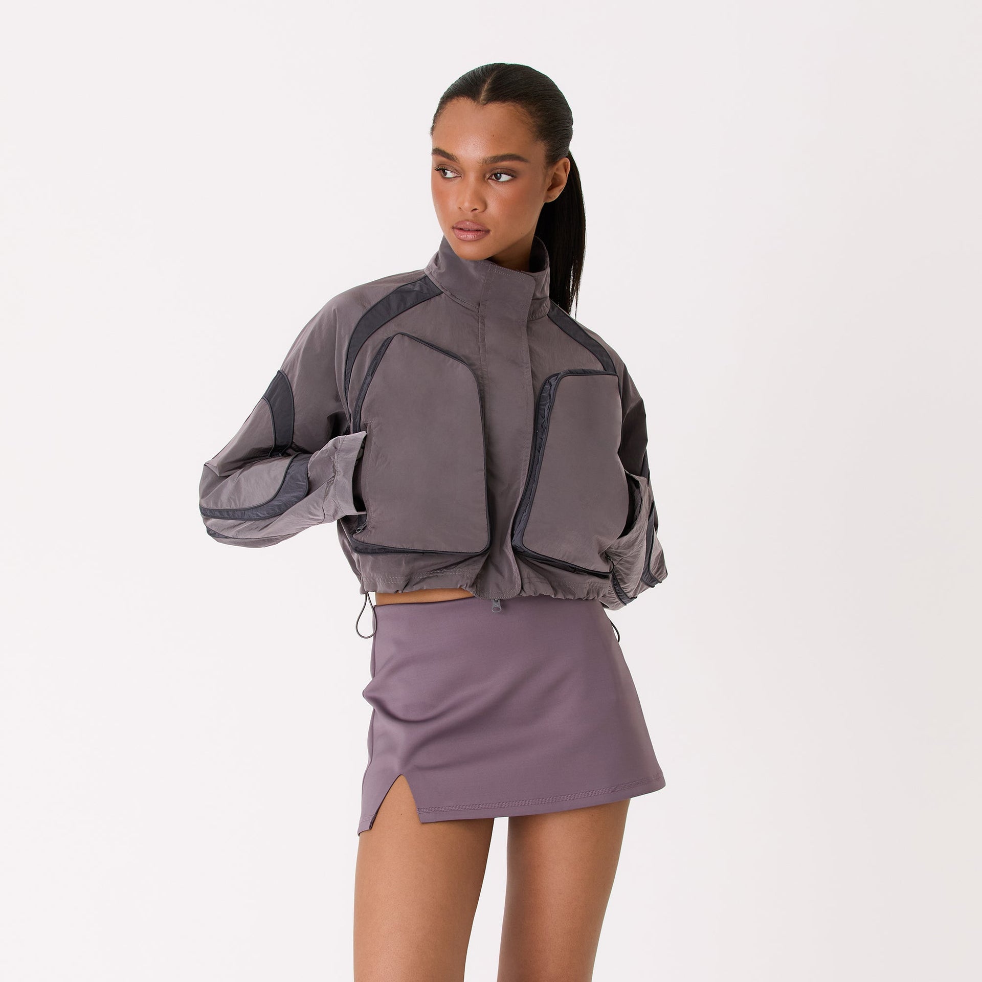 Kith Women Sora Seamed Jacket - Thunder