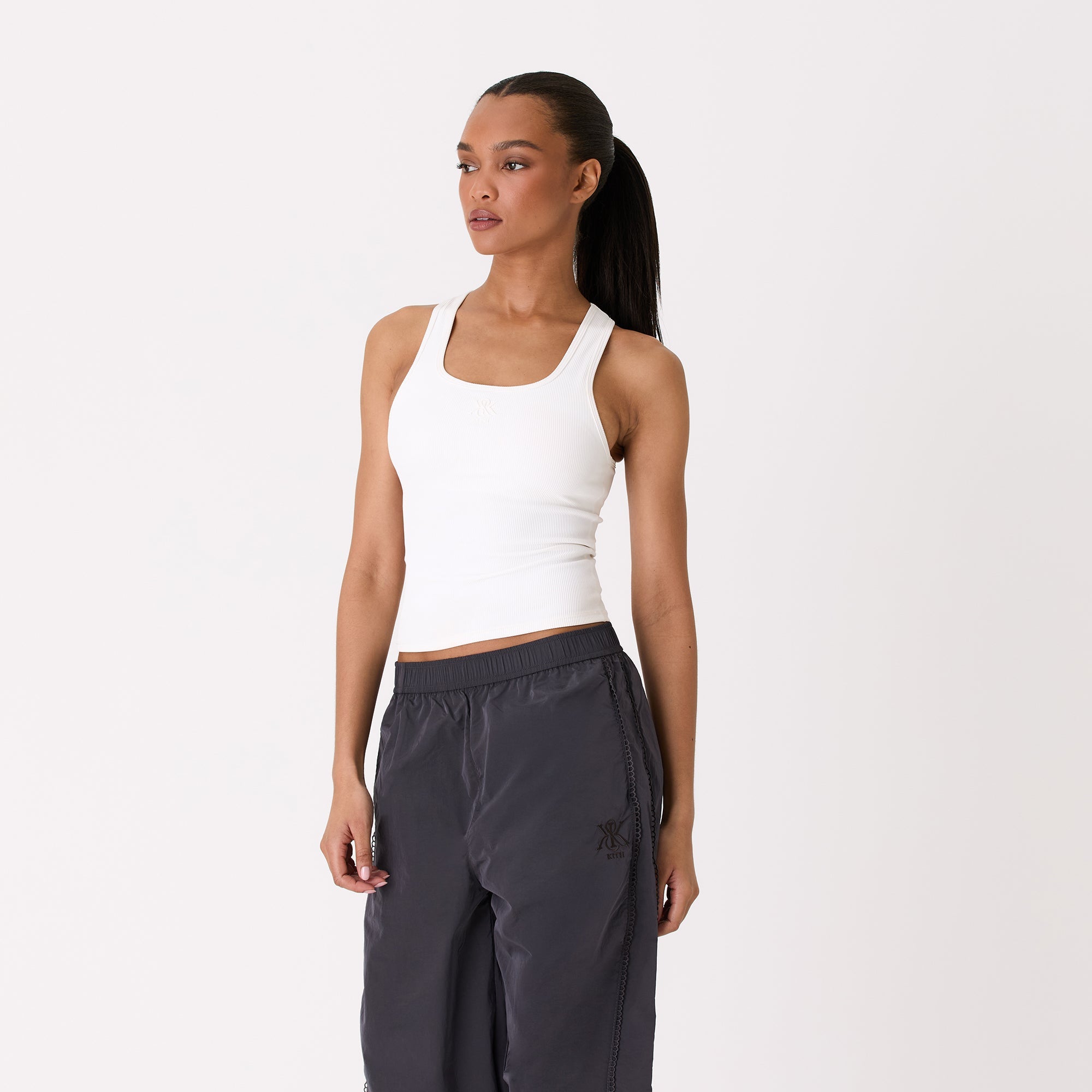 \"KITH NYC\" Kith ladies ナディア アクティブ ホルター タンク Kith Women Nadia Active Halter Tank - Black