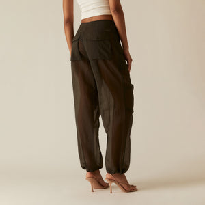 Kith Women Nuru Sheer Parachute Pant - Canopy – Kith Europe