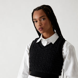 Kith Women Isa Scrunchy Nylon Puff Vest - Black