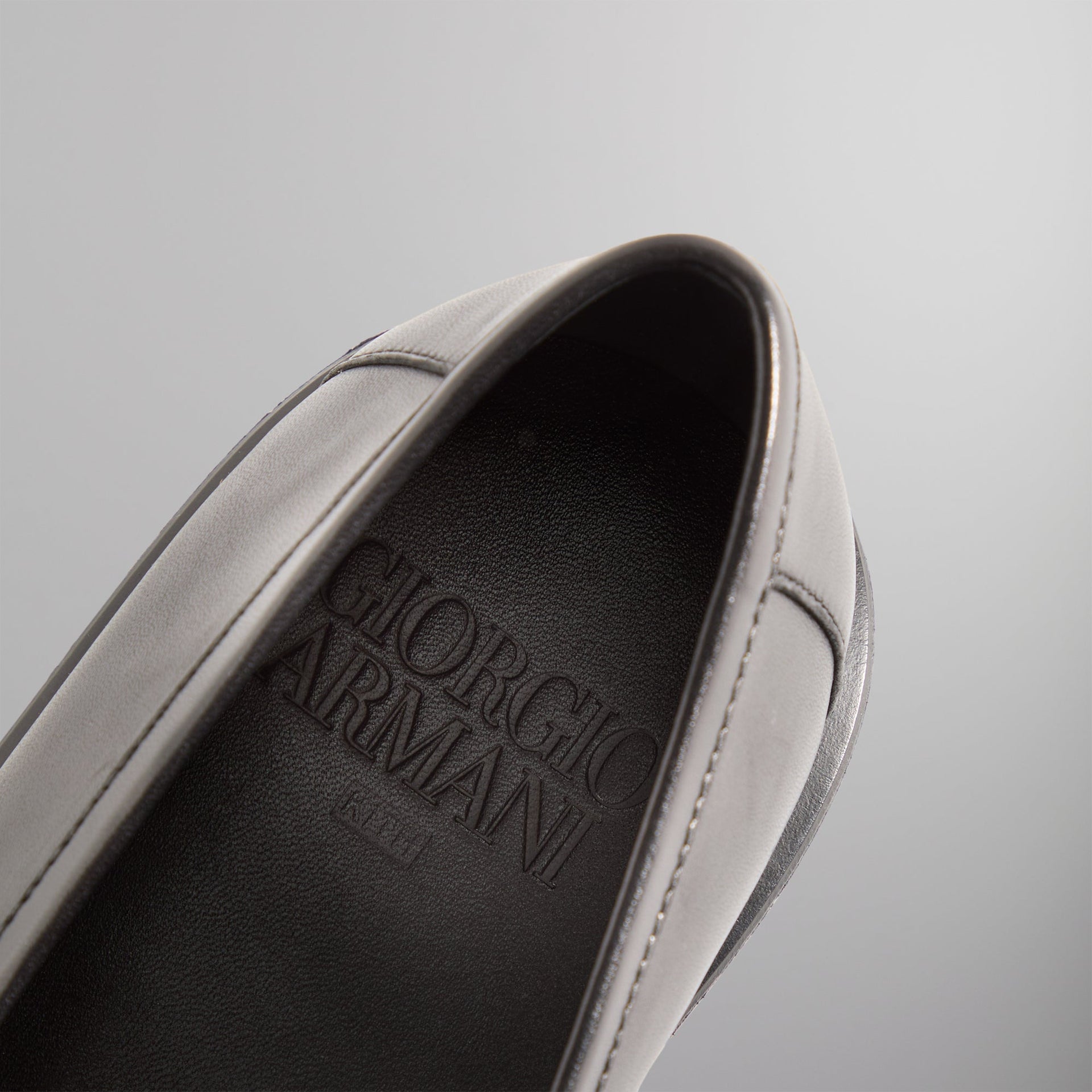 Kith & Giorgio Armani Logo Loafer - Black