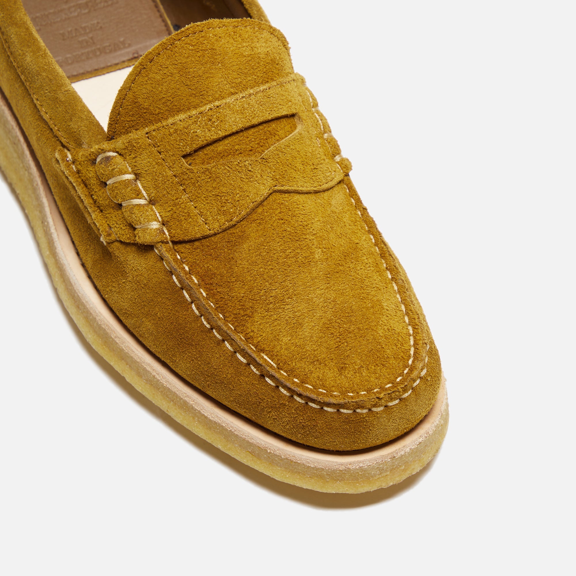 YUKETEN leather tassel loafer shoes 7C 緑 Paul Parkman Men's Tassel Loafers Olive & Green Patina (ID