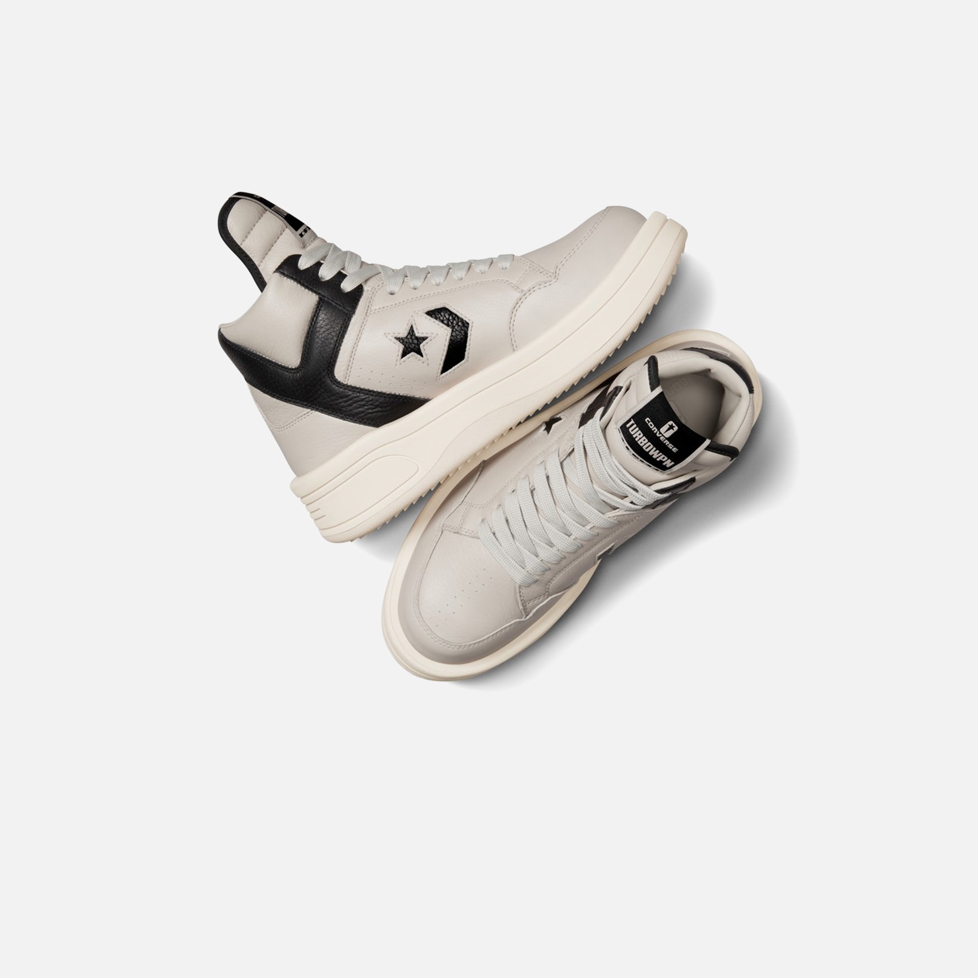 Converse x Rick Owens DRKSHDW TURBOWPN - Oyster / Black – Kith Europe