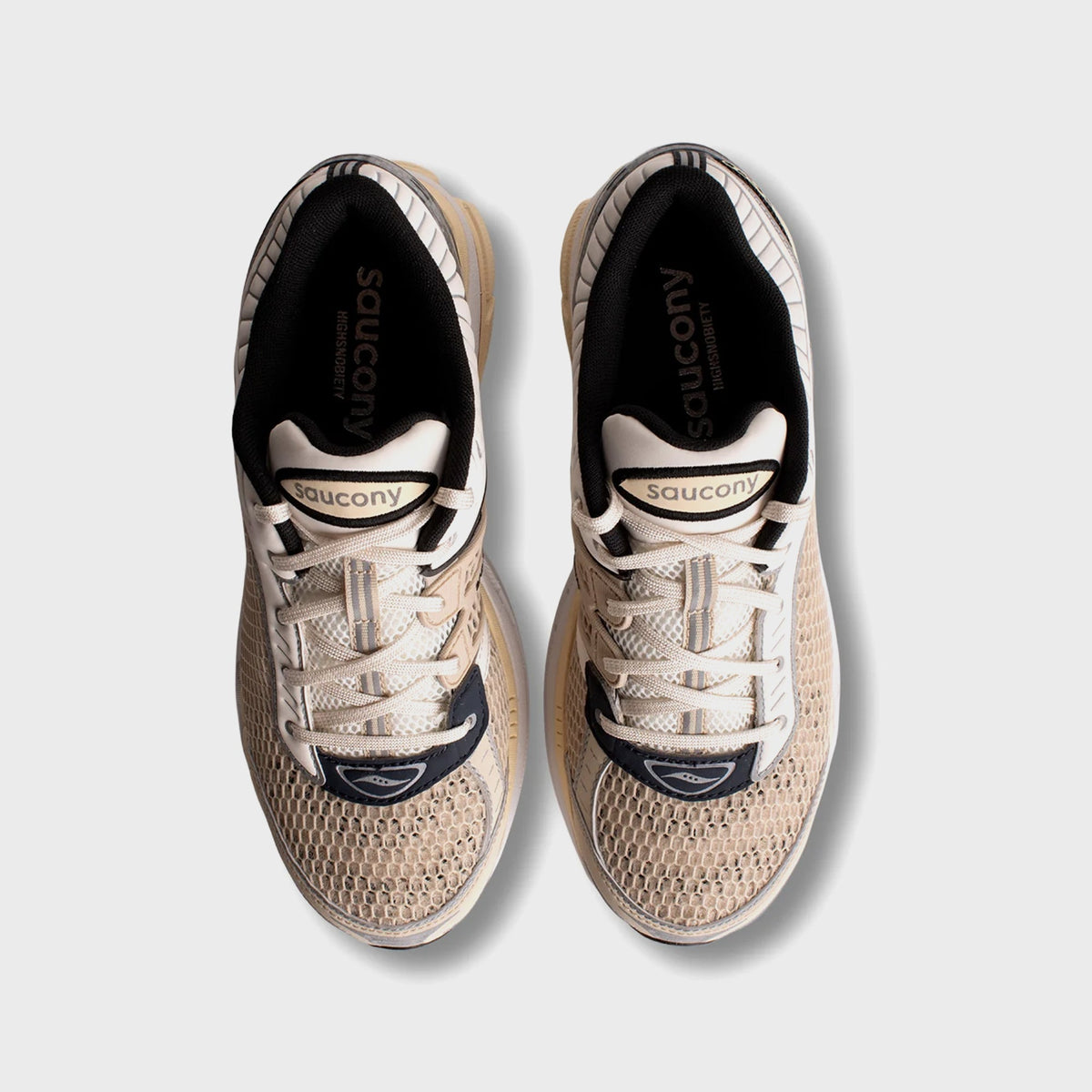 Saucony x Highsnobiety ProGrid Paramount - Oatmeal / Black