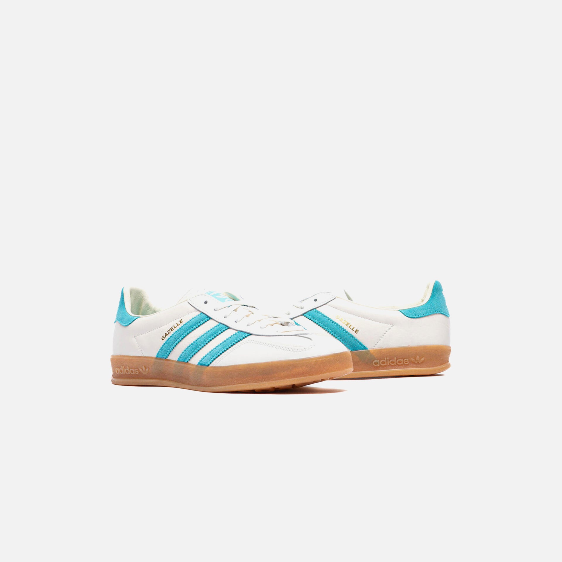 adidas Gazelle Indoor - Chalk White / Cloud White / Gum