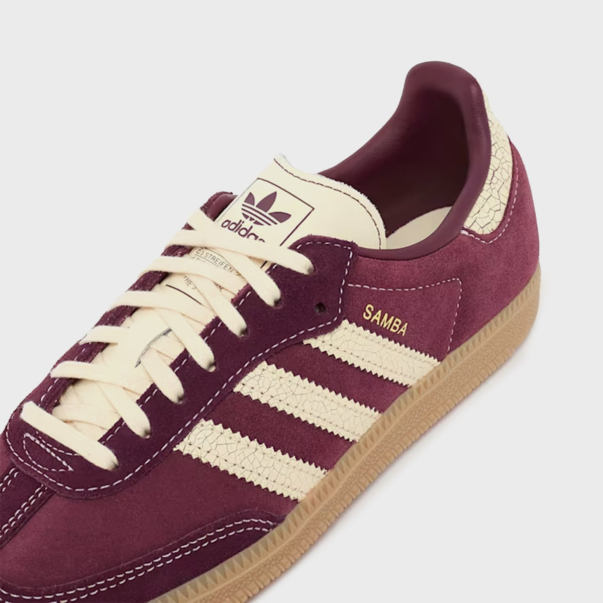 adidas GS Samba OG - Shadow Red / Warm Vanilla / Gum