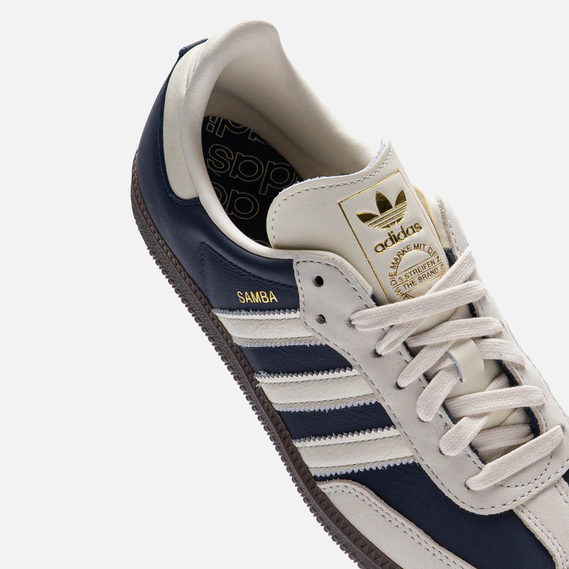 adidas Wmns Samba OG - Night Indigo / Cream White / Gold Metallic