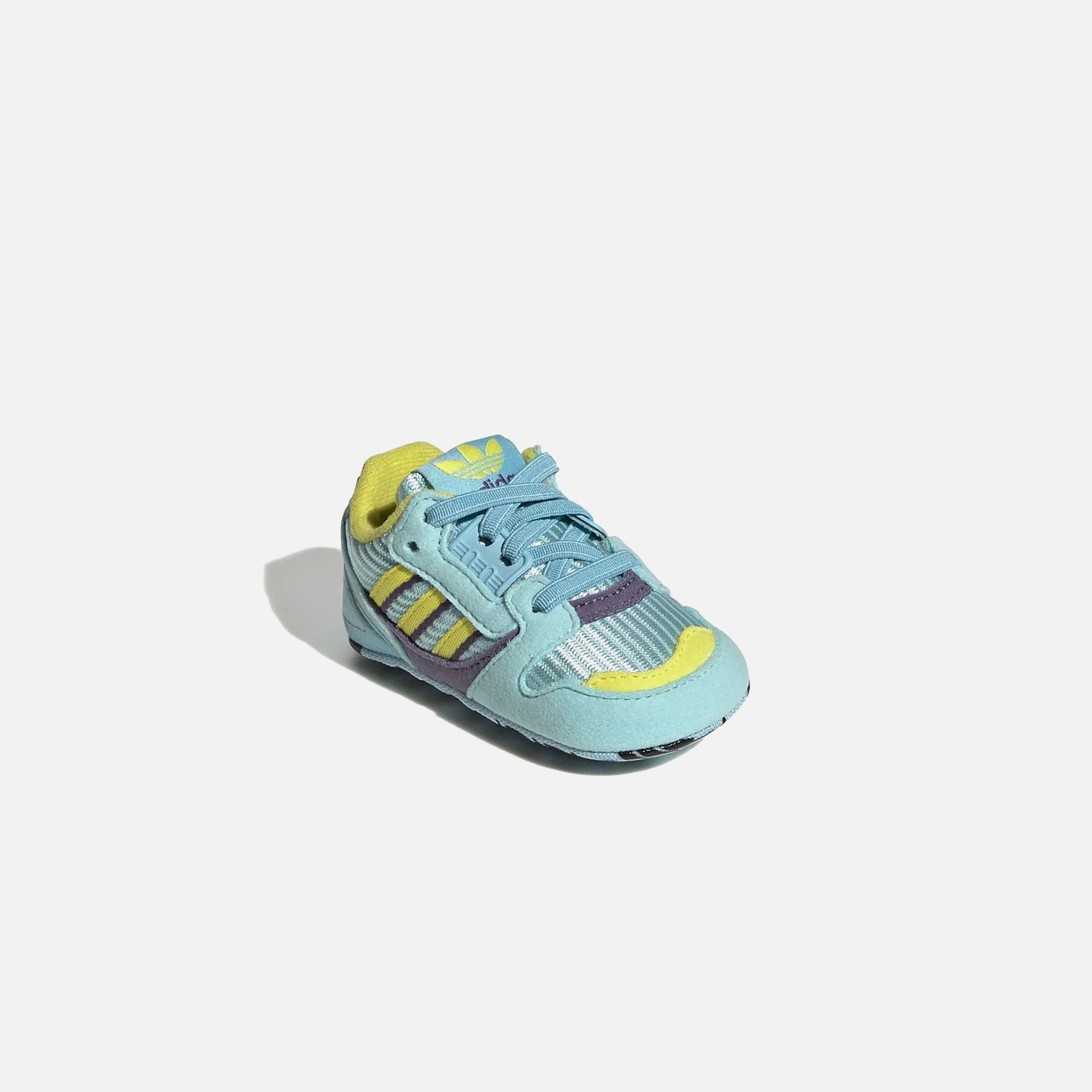 adidas Crib ZX 8000 - Clear Aqua / Shock Yellow / Tech Purple
