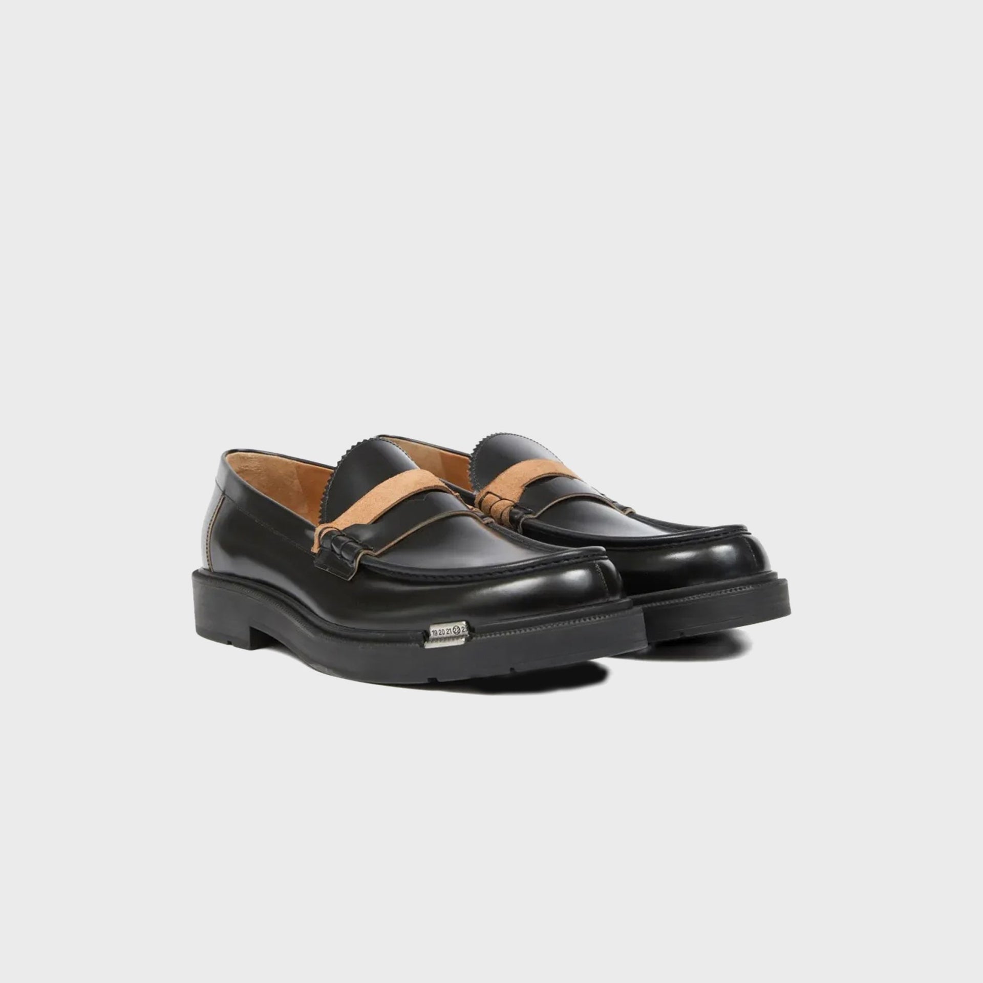 Maison Margiela Decortique Loafers - Black