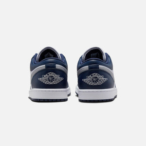 Jordan Air Jordan 1 Low - White / Wolf Grey / Midnight Navy