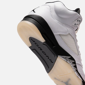 Jordan 5 retro white metallic silver deals