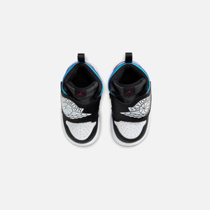 Nike Toddler Sky Jordan 1 - White / True Red / Black / Bright Concord