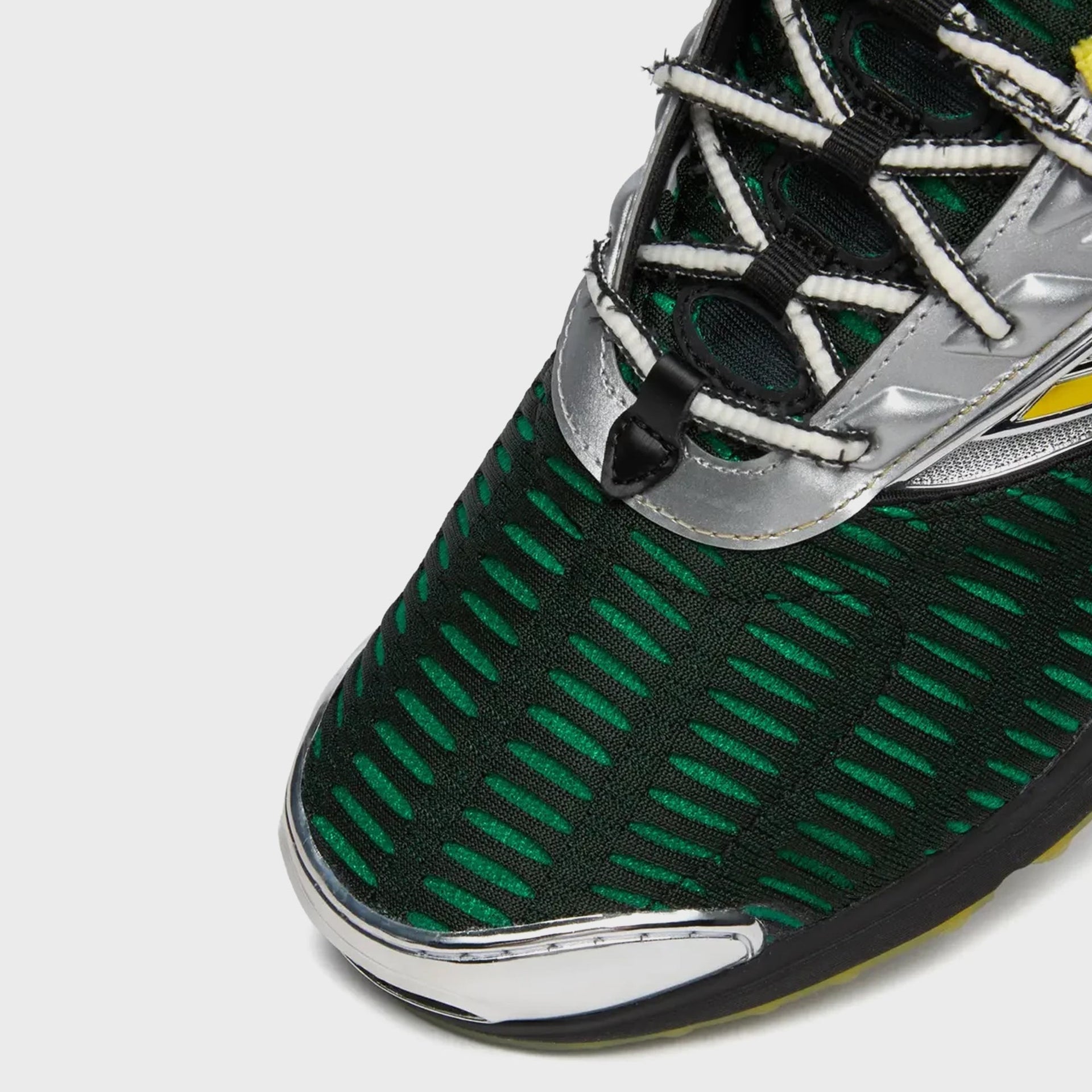 adidas x Brain Dead Climacool 2 - Core Black / Impact Yellow / Silver Metallic