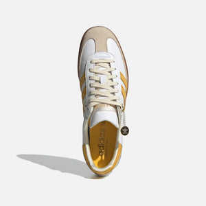 adidas x Sporty & Rich Samba OG - White / Bold Gold / Cream