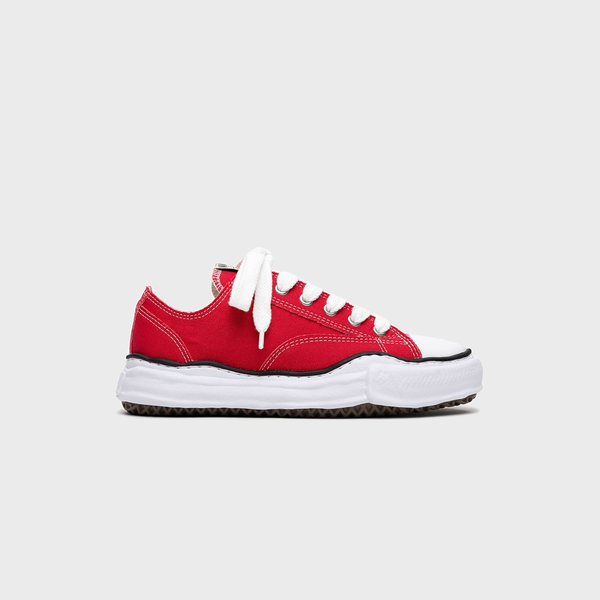 Mihara Yasuhiro Peterson OG Sole Canvas Low Top - Red – Kith Europe