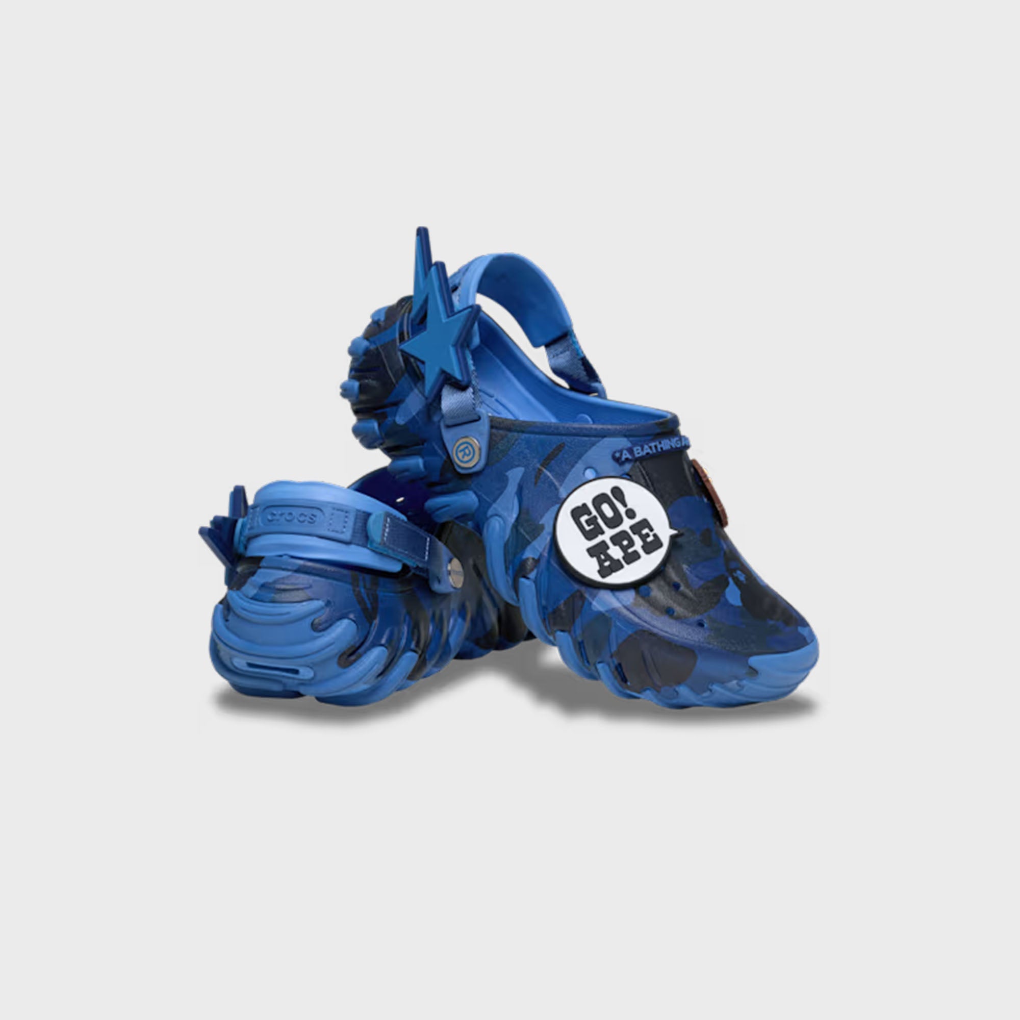 Crocs x BAPE Echo RO Clog - Powder Blue – Kith Europe