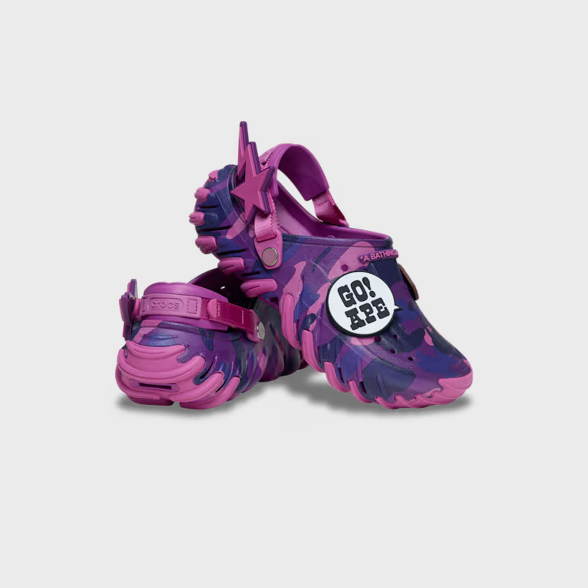 Crocs x BAPE Echo RO Clog - Grapeberry – Kith Europe