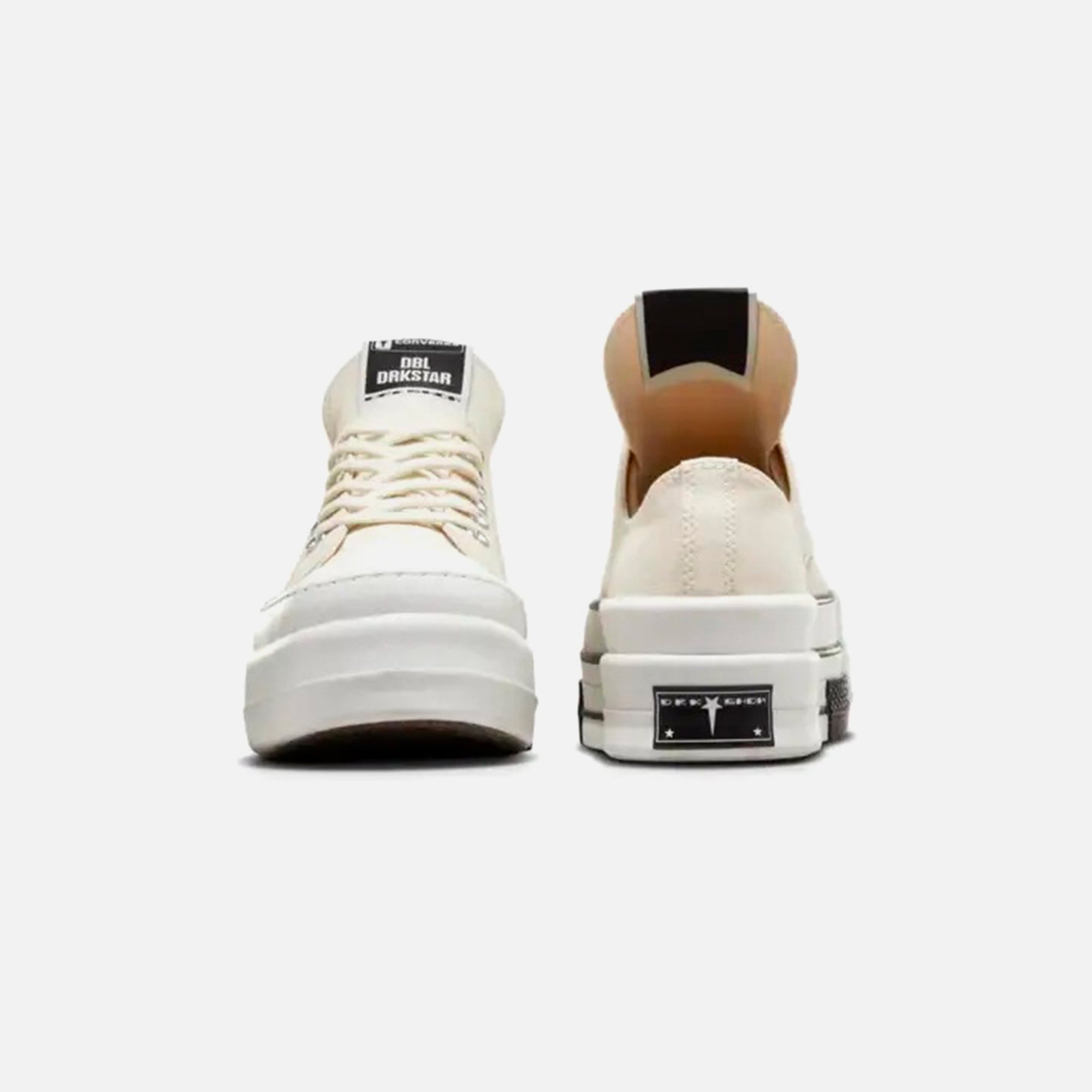 Converse x Rick Owens DRKSHDW DBL DRKSTAR Low - Ox Natural