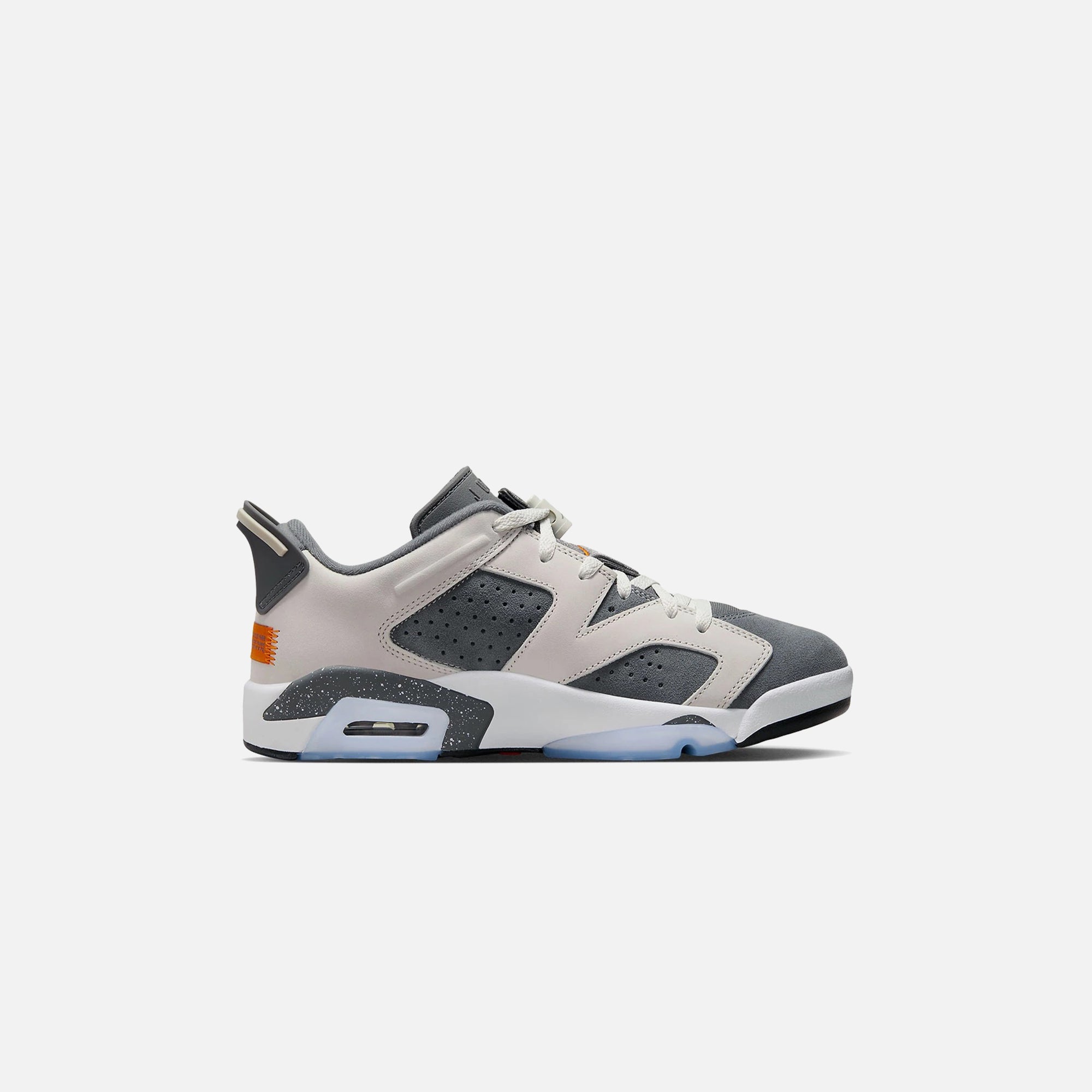 Nike x PSG Air Jordan 6 Retro Low - Light Bone / Magma Orange