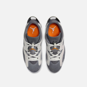 Nike x PSG Air Jordan 6 Retro Low - Light Bone / Magma Orange