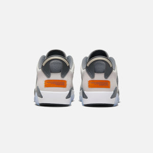 Nike x PSG Air Jordan 6 Retro Low - Light Bone / Magma Orange