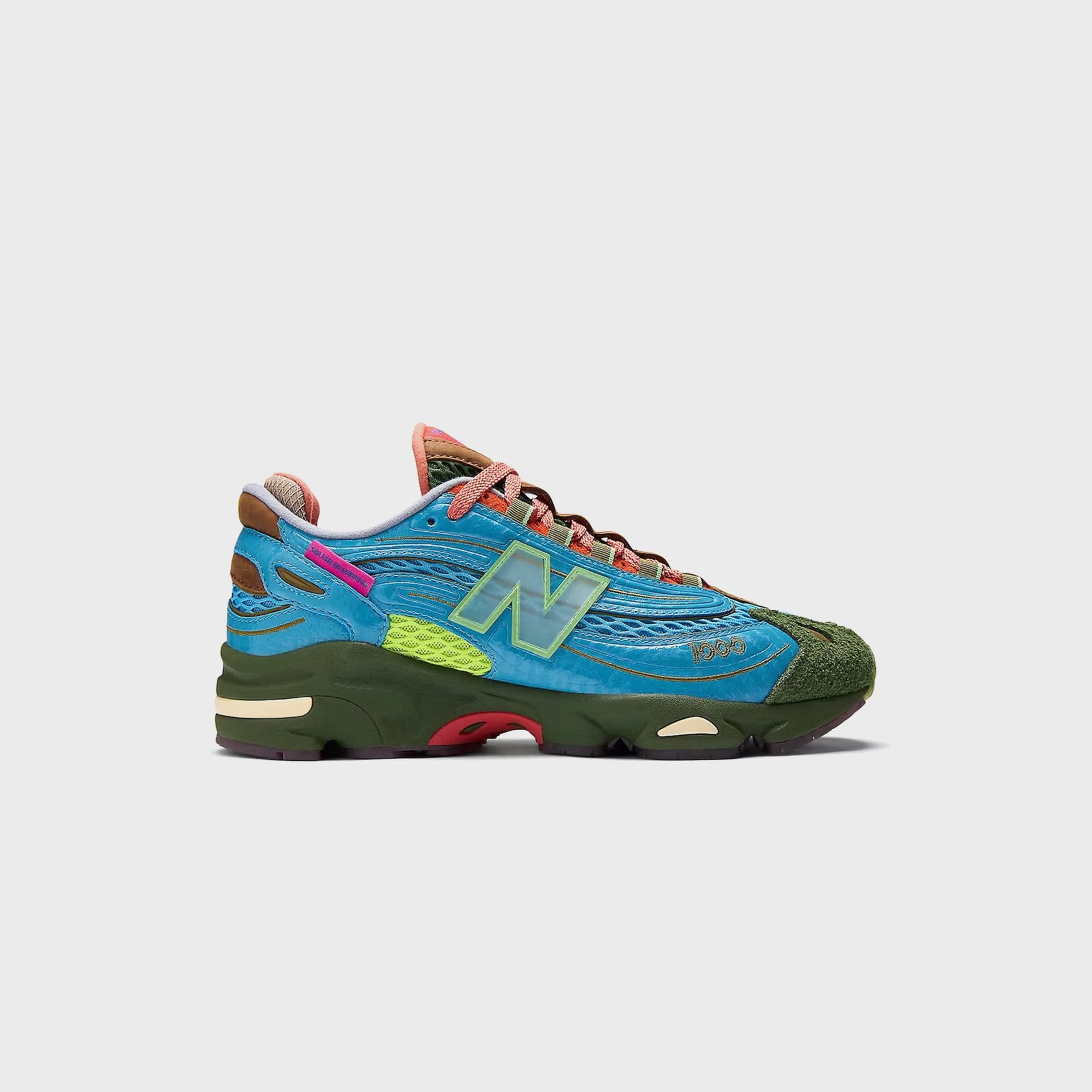 New Balance x Salehe Bembury M1000 - Orange / Blue / Olive Green