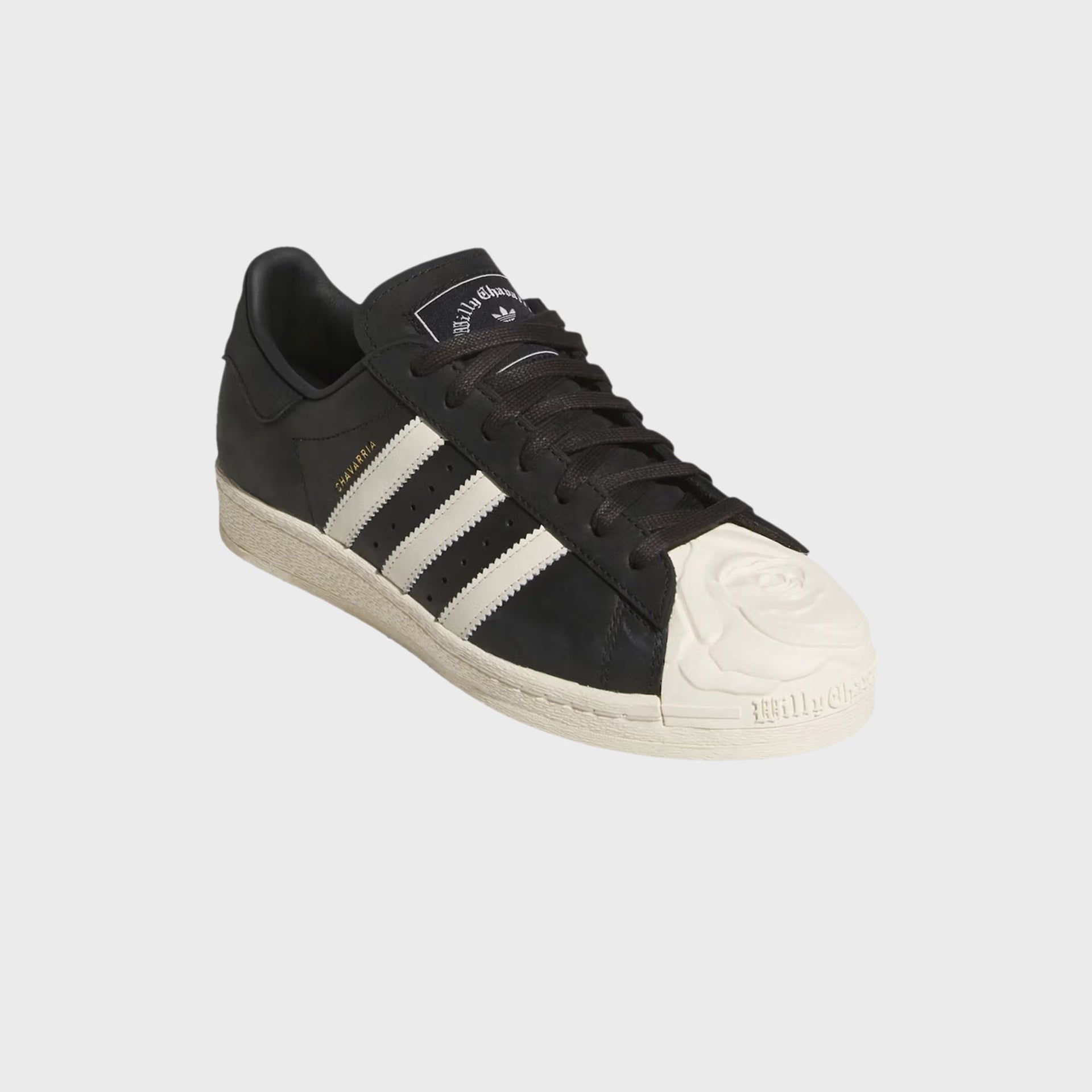 adidas x Willy Chavarria Superstar - Core Black / Off White / Gold Metallic