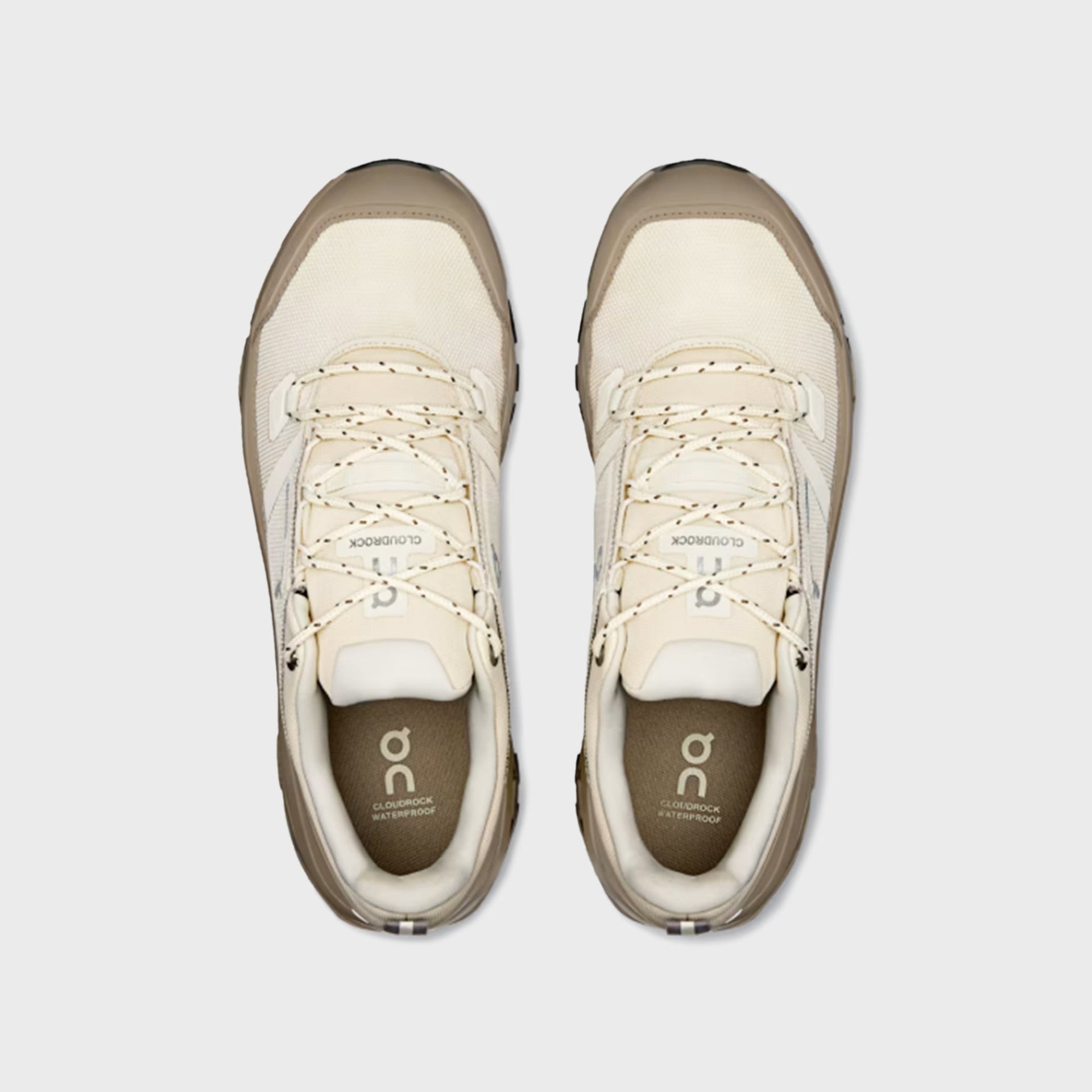 On Running Cloudrock Low Waterproof - Grain / Soba
