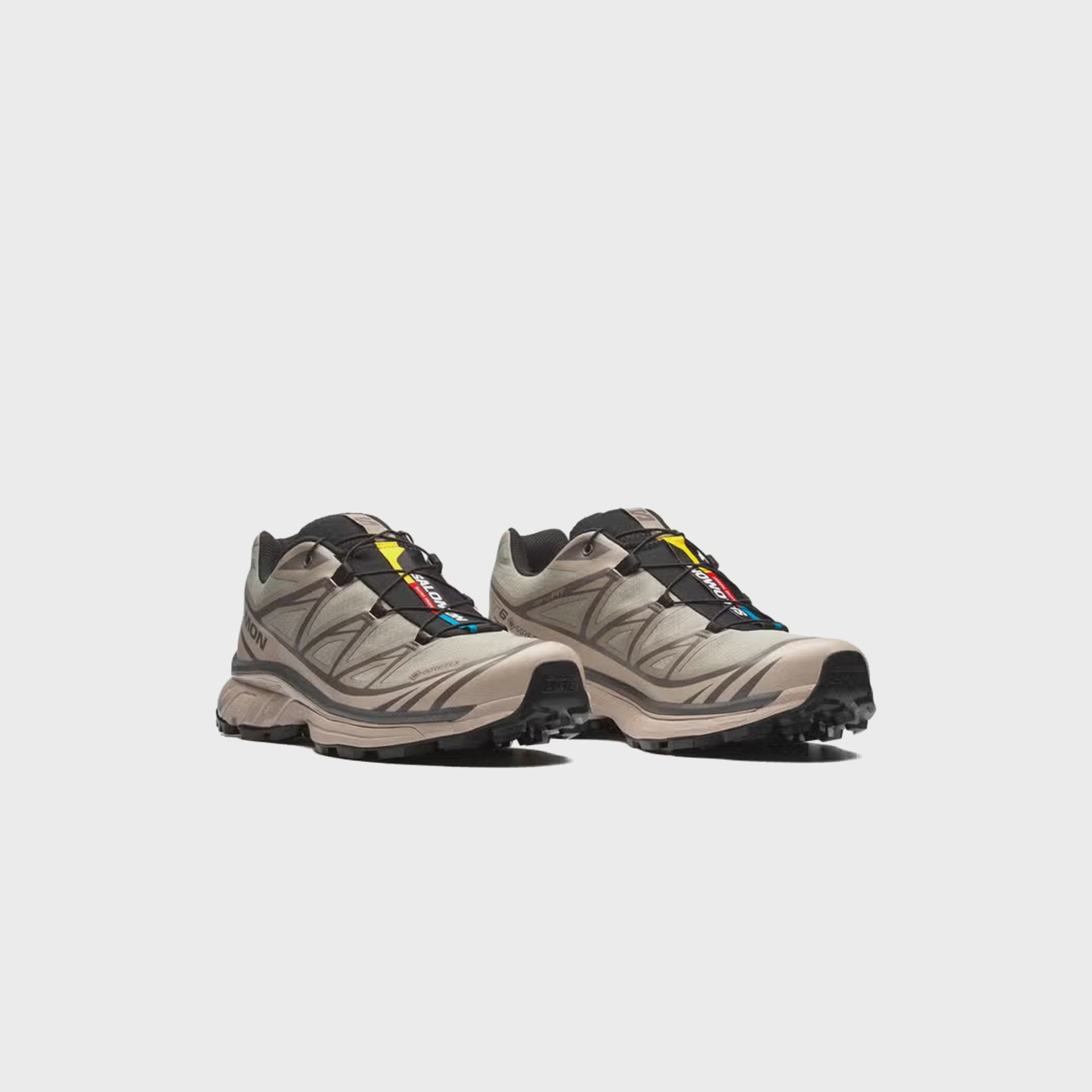 Salomon XT-6 GTX - White Pepper / Silver Sage / Dark Gull